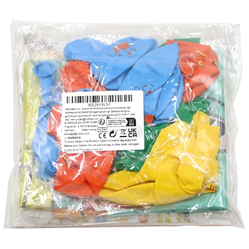Kindergeburtstag Deko Luftballon 6 Geburtstag, Cartoon Luftballons Geburtstag Deko 6 Jahre, Anime Party Luftballons Set, für 6 Jahre Kindergeburtstag Partydeko Kindergeburtstag Deko Luftballon 6 Geburtstag, Cartoon Luftballons Geburtstag Deko 6 Jahre, Anime Party Luftballons Set, für 6 Jahre Kindergeburtstag Partydeko von YISKY