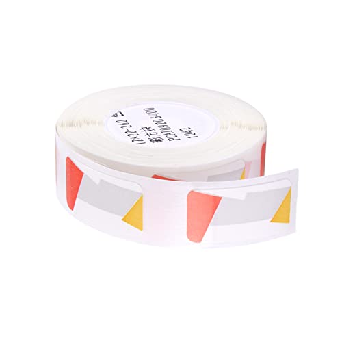 YIWEOG Thermodruck Etikett Papier Barcode Preis Größe Name Leere Etiketten Wasserdicht Reißfest 12 * 22 mm 260 Stück/Rolle für Home Organizer Supermarkt Store Catering von YIWEOG