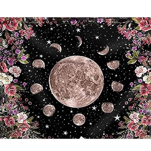 YIYUE 5D Diamond Painting Kits Bilder für Erwachsene, Mond DIY Diamant Malerei Painting Bilder Set, Diamond Art Full Runder Malen Nach Zahlen Erwachsene Set (35x45cm), Nr. 3 von YIYUE