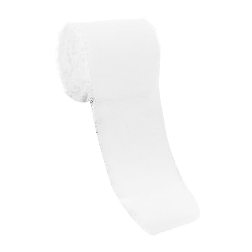 Elegantes zerrissenes Chiffonband für Hochzeitsdekoration, handgefertigtes Handwerk, Partys, Styling, 5 m Länge, abgerissene Kanten Elegantes zerrissenes Chiffonband für Hochzeitsdekoration, handgefertigtes Handwerk, Partys, Styling, 5 m Länge, abgerissene Kanten von YIZITU