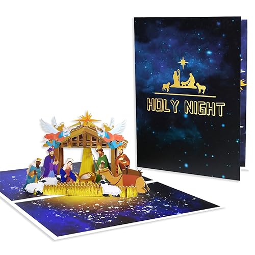 Exquisites 3D-Weihnachtskarten-Design zur Geburt, ideal für Sammler und Geber Exquisites 3D-Weihnachtskarten-Design zur Geburt, ideal für Sammler und Geber von YIZITU