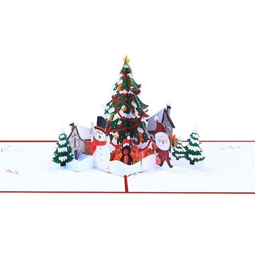 Festliche Weihnachtskarte mit Umschlag 3D-Grußkarten Weihnachtskarte Urlaubskarte Winterkarten Frohe Weihnachtskarten Festliche Weihnachtskarte mit Umschlag 3D-Grußkarten Weihnachtskarte Urlaubskarte Winterkarten Frohe Weihnachtskarten von YIZITU