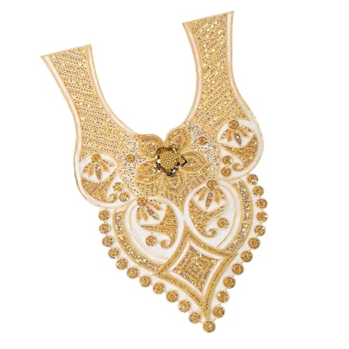 Stickerei Pailletten Patches Hochzeitskleid Nähen auf Stickerei Patches Bestickte Applikation für Abendkleid Brautkleid Stickerei Pailletten Patches Hochzeitskleid Nähen auf Stickerei Patches Bestickte Applikation für Abendkleid Brautkleid von YIZITU