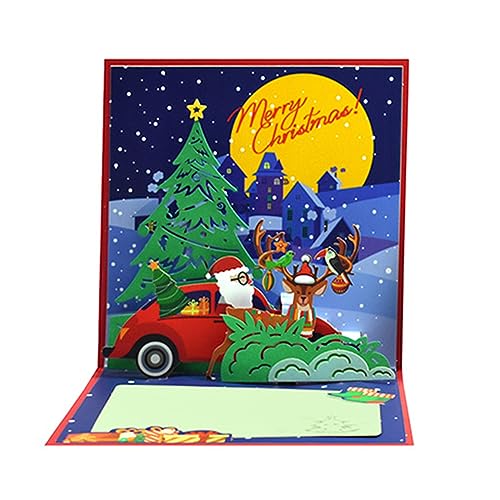 Winterurlaub, Neujahr, Festival, Weihnachten, exquisite Grußkarte, Cartoon, dreidimensionale Postkarte, Partyzubehör, Weihnachtskarte, Innenkarte, Schneemannhirsch-Grußkarten Winterurlaub, Neujahr, Festival, Weihnachten, exquisite Grußkarte, Cartoon, dreidimensionale Postkarte, Partyzubehör, Weihnachtskarte, Innenkarte, Schneemannhirsch-Grußkarten von YIZITU