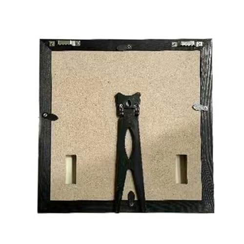 YIZITU Gedenk-Bilderrahmen für Haustiere, 22,9 x 22,9 cm, Holz, für den Verlust von Hunden, Katzen, Sympathie, Hundehalsband, Souvenir, Fotoschild von YIZITU