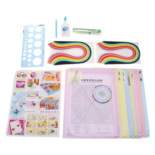 YIZITU Papierquilling-Bastelwerkzeug, handgefertigte Pinzette, Crimpschablone YIZITU Papierquilling-Bastelwerkzeug, handgefertigte Pinzette, Crimpschablone von YIZITU