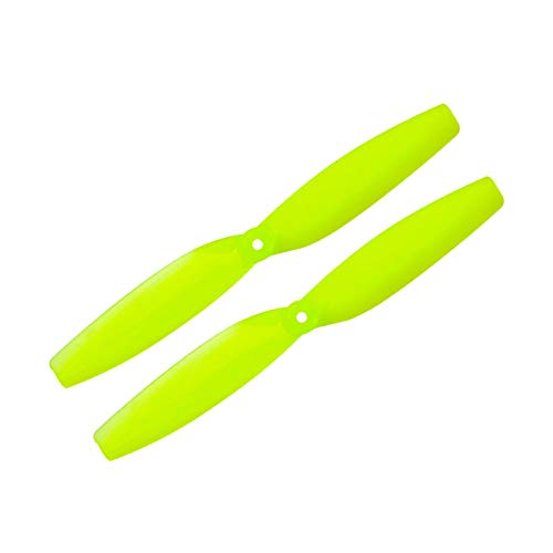 8pcs / 4 Paare/Fit für 65mm 1mm / 1,5 mm Loch 2 Blade Propeller PC CW CCW für RC Drone FPV Racing Models Ersatzteile DIY Accesso (Color : Yellow 1mm) von YJDTYM