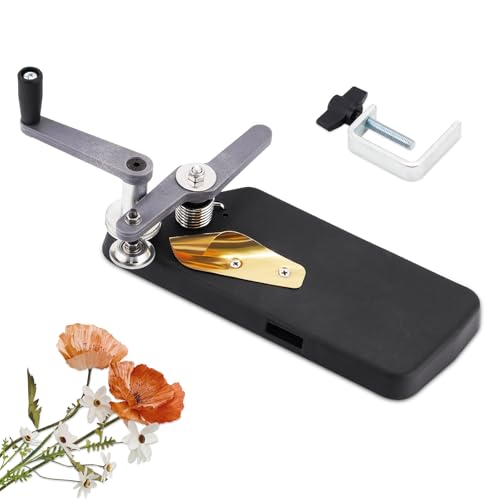 YJINGRUI Blumen Crimp Maschine Blumenmaterialien feine Zähne kreppwickelmaschine Lockenmaschine Krepppapier Spitze Maschine Lockenpapier Blumen Papiermaschine (Feines Zahnrad) von YJINGRUI