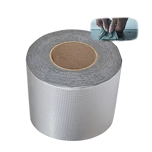 YJJT Garagendach Patch Wasserdichtes Klebeband Butyl - Für Rohr Lecks Reparaturband, 1 Rolle Super Wasserdichtes Reparatur Klebeband - Für Sonnensegel, Rohrbrüche, Plane, Dach Abdichtungsband von YJJT