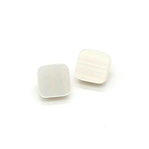 20 Stück 12 mm kleine quadratische Perlmuttknöpfe für Kleidungsstücke, Hemden, Blusen, Röcke, Strickjacken, Nähzubehör-Weiß-Diagonal 12 mm 20 Stück 20 Stück 12 mm kleine quadratische Perlmuttknöpfe für Kleidungsstücke, Hemden, Blusen, Röcke, Strickjacken, Nähzubehör-Weiß-Diagonal 12 mm 20 Stück von YJMYZ