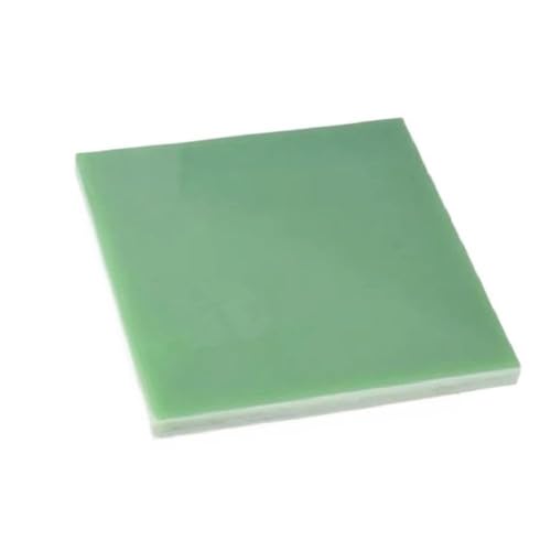 235 x 235 mm FR4-Glasfaserplatte, G10-Platte aus schwarzem Epoxidharz, gelbe Glasfaserplatte for Gravieren(Light green,235X235X0.5MM) von YJQHODY