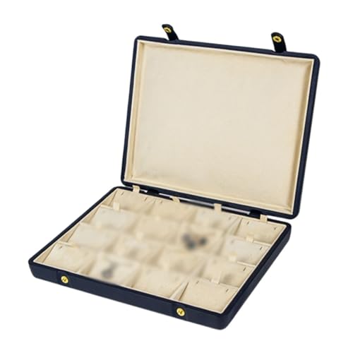 Schmuckkästchen-Organizer, Schmuckschatulle, Aufbewahrungsbox für Damen und Mädchen, einfache Aufbewahrungsbox mit großem Fassungsvermögen, für Armbänder, Halsketten, Ringe, Ohrringe, Schmuckscha von YJYJY