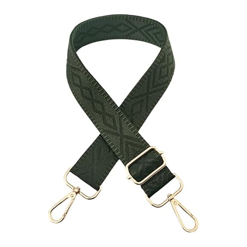 YKAFADE Schultergurt für Taschen Breit 3.8CM Tragegurt Schulterriemen mit Karabiner für Schultertaschen Tragetaschen Handtasche DIY-Zubehör Taschenriemen Taschengurte zum Wechseln -Dunkelgrün YKAFADE Schultergurt für Taschen Breit 3.8CM Tragegurt Schulterriemen mit Karabiner für Schultertaschen Tragetaschen Handtasche DIY-Zubehör Taschenriemen Taschengurte zum Wechseln -Dunkelgrün von YKAFADE