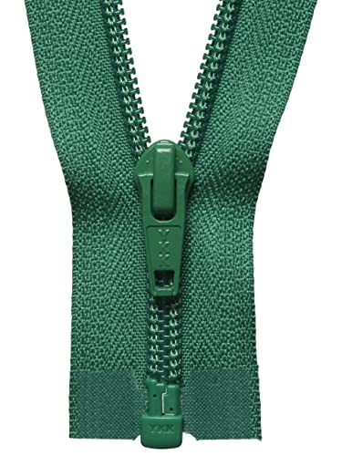 YKK 02025152 Spiralreißverschluss, Nylon, Nein 152 Smaragd, 25 cm Length von YKK