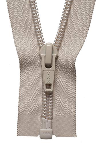 YKK 02030572 Spiralreißverschluss, Nylon, Nein 572 Beige, 30 cm Length von YKK