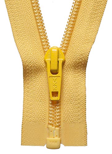 YKK 02046001 Spiralreißverschluss, Nylon, Nein 1 x Gelbgold, 46 cm Length YKK 02046001 Spiralreißverschluss, Nylon, Nein 1 x Gelbgold, 46 cm Length von YKK