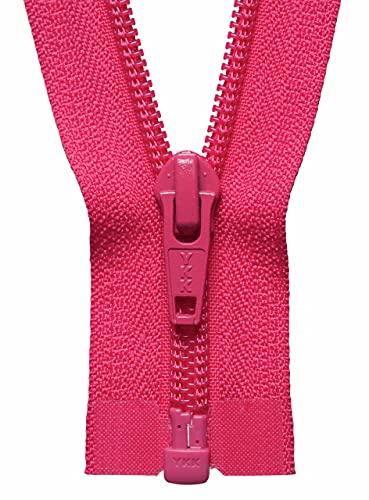 YKK 02066516 Spiralreißverschluss, Nein 516 Shocking Pink, 66 cm Length von YKK