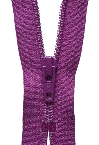 YKK 04010299 Spiralreißverschluss, Metall Nylon, Nein 299 Dark Fuchsia, 10 cm Length YKK 04010299 Spiralreißverschluss, Metall Nylon, Nein 299 Dark Fuchsia, 10 cm Length von YKK