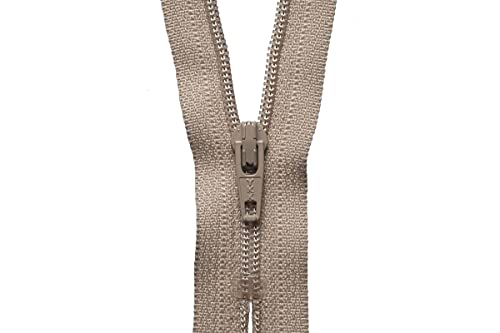 YKK 04010573 Spiralreißverschluss, Metall Nylon, Nein 573 Rehkitz, 10 cm Length von YKK