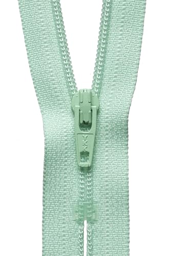 YKK 04010871 Spiralreißverschluss, Metall Nylon, Nein 871 Mint, 10 cm Length von YKK