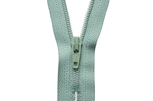 YKK 04015004 Spiralreißverschluss, Metall Nylon, Nein 4 dunkle Minze, 15 cm Length von YKK