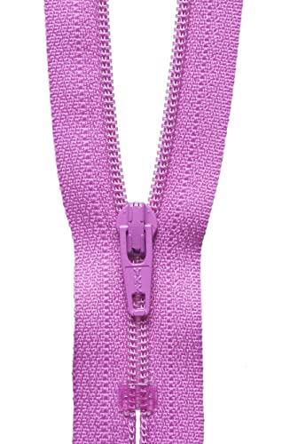 YKK 04015304 Spiralreißverschluss, Nylon, Nein 304 Light Cerise, 15 cm Length von YKK