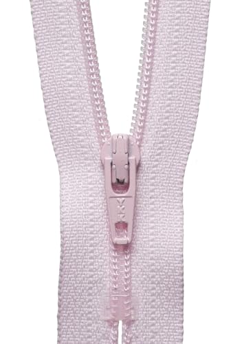 YKK 04018512 Spiralreißverschluss, Metall Nylon, Nein 512 Light Pink, 18 cm Length von YKK