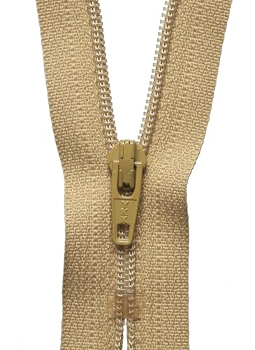 YKK 04020845 Spiralreißverschluss, Nein 845 Light Old Gold, 20 cm Length YKK 04020845 Spiralreißverschluss, Nein 845 Light Old Gold, 20 cm Length von YKK