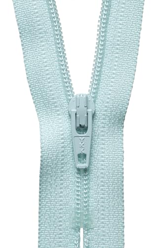 YKK 04036822 Spiralreißverschluss, Metall Nylon, Nein 822 Aqua, 36 cm Length von YKK