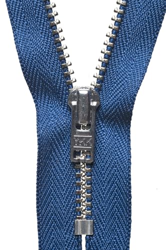 YKK 06023039 Reißverschluss mit automatischer Verriegelung, Metall, Nein 39 Königsblau, 23 cm Length YKK 06023039 Reißverschluss mit automatischer Verriegelung, Metall, Nein 39 Königsblau, 23 cm Length von YKK