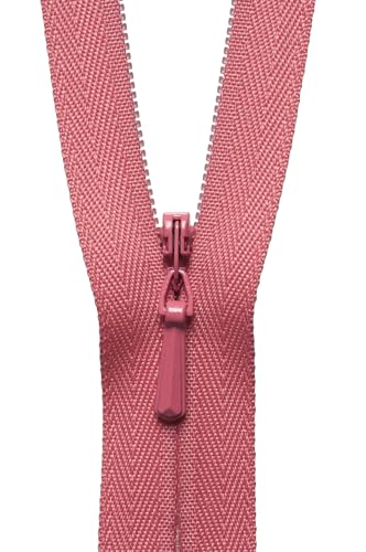 YKK 07056338 Verdeckter Reißverschluss, Nein 338 Coral Pink, 56 cm Length von YKK