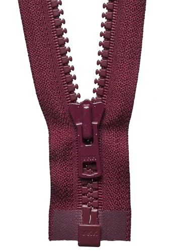 YKK 08046527 Offener Reißverschluss, Nein 527 Dark Wine, 46 cm Length von YKK