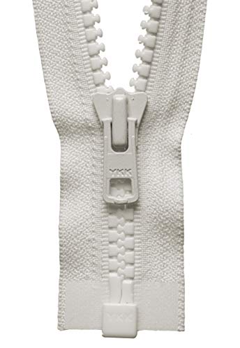 YKK Reißverschluss offen, Nr. 841 elfenbein 56 cm Länge YKK Reißverschluss offen, Nr. 841 elfenbein 56 cm Länge von YKK