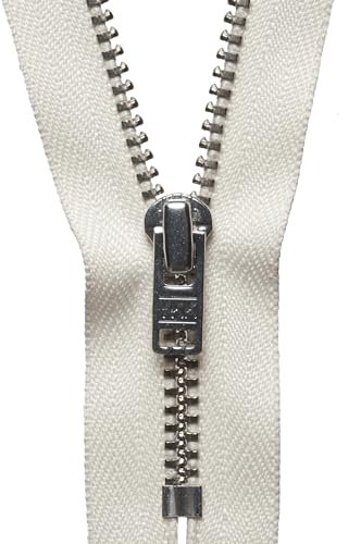 YKK Auto Lock Reißverschluss Nr. 801 Light ecru 20cm Länge YKK Auto Lock Reißverschluss Nr. 801 Light ecru 20cm Länge von YKK