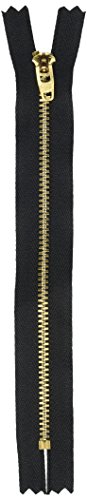 YKK Jean-Reißverschluss, 17,8 cm, Schwarz YKK Jean-Reißverschluss, 17,8 cm, Schwarz von YKK