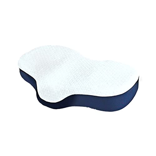 Kissen für Nacken- und Schulterschmerzen， Ergonomisches Memory Foam-Kissen bei Nacken- und Schulterschmerzen, Nackenkonturkissen for Schlafen, Konturkissen mit Massagepartikeln, zervikales orthopädisc von YKMYXZ