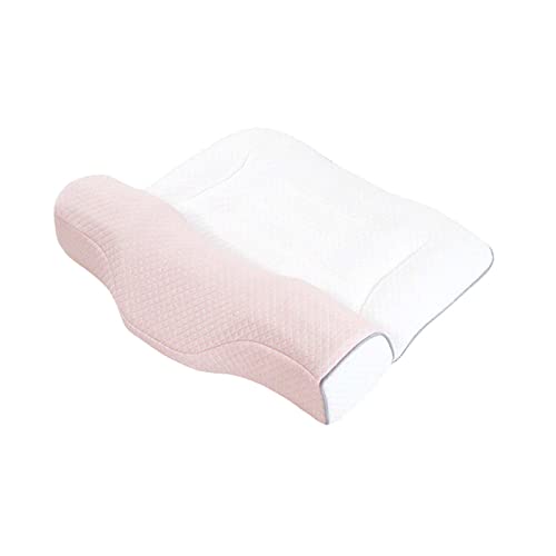 Kissen für Nacken- und Schulterschmerzen， Memory Foam-Kissen bei Nackenschmerzen, ergonomisches Kissen, for Seiten-/Rückenschläfer, Upgrade 2-teilig, Nacken- und Nackenkissen mit Massagemagneten, wasc von YKMYXZ