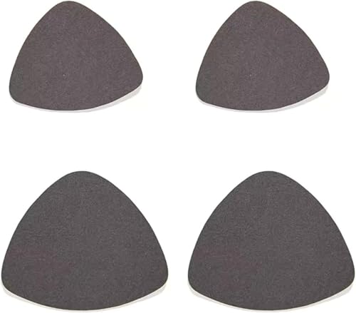 Schuh-Reparatur-Patch， 2 Paar DIY selbstklebende Fersenlochflicken for die Rückseite von Sportschuhen, Lederschuhen und High Heels(Gray 3) von YKMYXZ