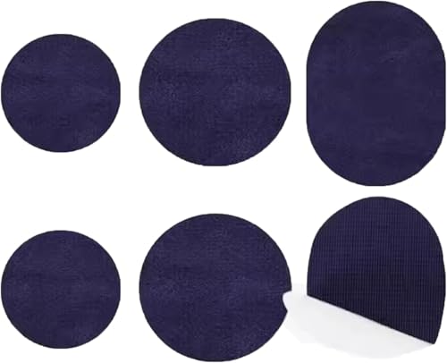 Schuh-Reparatur-Patch， 3 Paar selbstklebende Fersenlochflicken for die Rückseite von Sportschuhen, Kit, weich und langlebig(Purple) von YKMYXZ