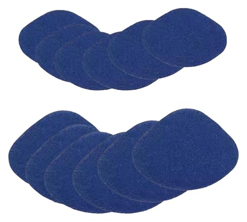 Schuh-Reparatur-Patch， Patch, 2/4/6 Paar selbstklebender Fersenloch-Patch for die Rückseite von Sportschuhen, Lederschuhen und High Heels(Blu,6pair) von YKMYXZ