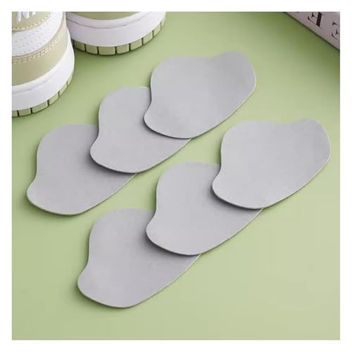 Schuh-Reparatur-Patch， Schuhabsatzreparatur, 6 Stück selbstklebender Fersenlochflicken for die Rückseite von Sportschuhen, Lederschuhen und High Heels(Gris) von YKMYXZ