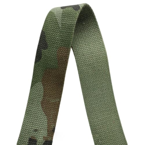 5 Yards Camouflage-Polyester-Gurtband 25/30/38 mm Taschengurt Kleiderband Hundehalsband Schrägband DIY Nähzubehör-01-25 mm von YLREAN