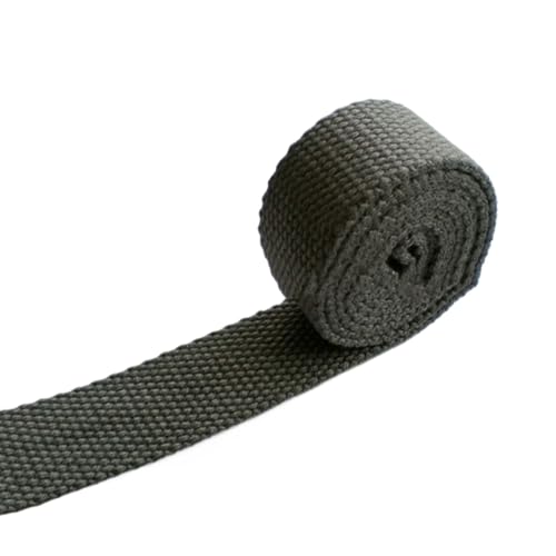 YMYGCC Gurtband 10 Yard 32mm Dicke 2mm Leinwand Polyester Baumwolle Gurtband Band Taschen Strap Kragen DIY Nähen Kleidungsstück Rucksack gürtel Zubehör 269(17) von YMYGCC