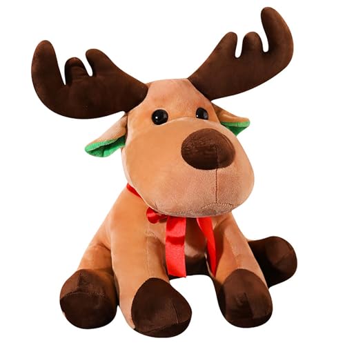 New Cute Christmas Plush Reindeer Doll – Christmas Gift Decoration for Parties and Events von YOAILAIL