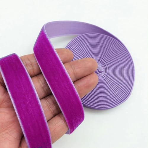 15/20/25/38 mm Samtband, handgefertigt, für Hochzeitsfeiern, Dekorationsband zum Verpacken, DIY-Verpackungsschleifen, Duschdekoration-037-20 mm (5 Yards) von YOGAES