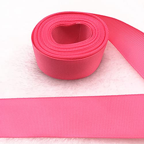 5 Yards 10 mm 15 mm 25 mm 38 mm 50 mm Ripsband für Weihnachten, Hochzeit, Dekoration, DIY, Nähen, Handarbeit, Handwerk, 01, 50 mm (5 Yards) von YOGAES