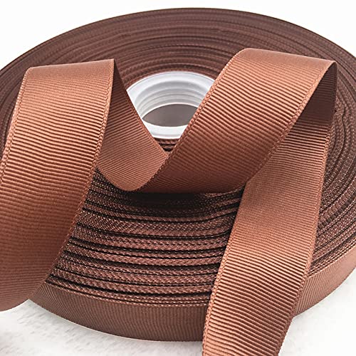 5 Yards 10 mm 15 mm 25 mm 38 mm 50 mm Ripsband für Weihnachten, Hochzeit, Dekoration, DIY, Nähen, Handarbeit, Kunsthandwerk, 15, 50 mm (5 Yards) von YOGAES