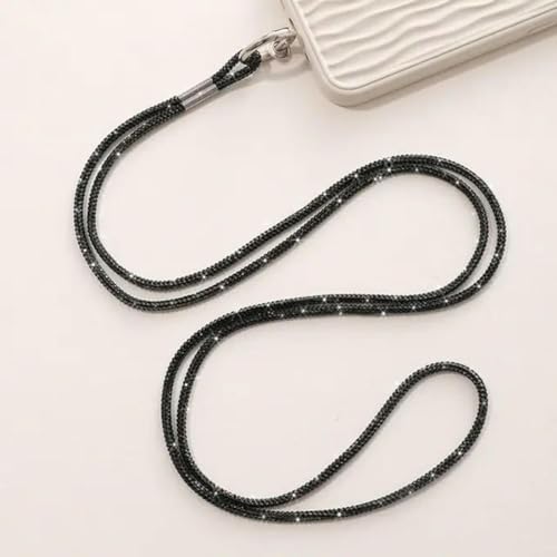 YOGAYE Strass Telefon Lanyard Glitter Diamant Kristall Telefon Fall Anti-Verlust Hängende Ornamente Kette Riemen Schlüsselbund Zubehör von YOGAYE