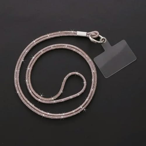 YOGAYE Strass Telefon Lanyard Glitter Diamant Kristall Telefon Fall Anti-Verlust Hängende Ornamente Kette Riemen Schlüsselbund Zubehör von YOGAYE