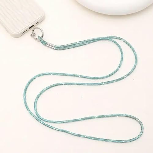 YOGAYE Strass Telefon Lanyard Glitter Diamant Kristall Telefon Fall Anti-Verlust Hängende Ornamente Kette Riemen Schlüsselbund Zubehör von YOGAYE